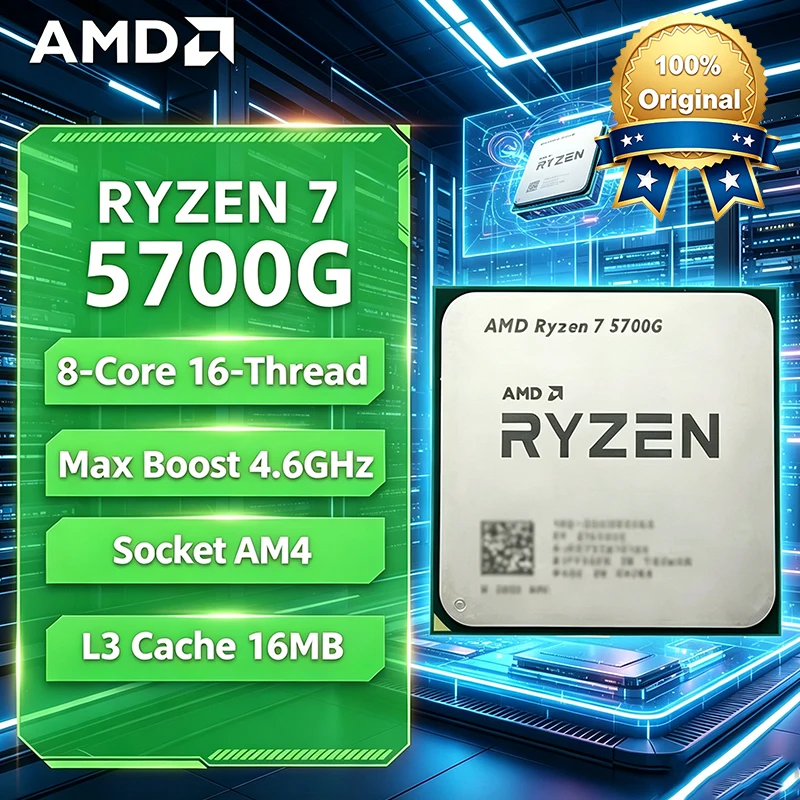 Amd Cpu Ryzen 7 - AMD Ryzen 7 5700G CPU AMD