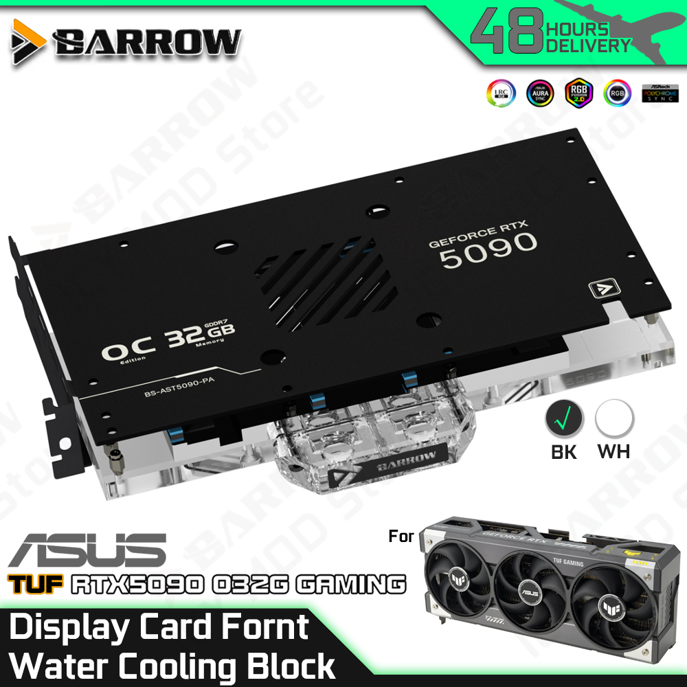 Pc Gaming Asus - Barrow Display Card Water Cooling Block