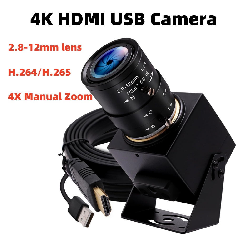 ELP 4K 30fps HDMI USB2.0 Camer - Webcam 4K 评论和价格