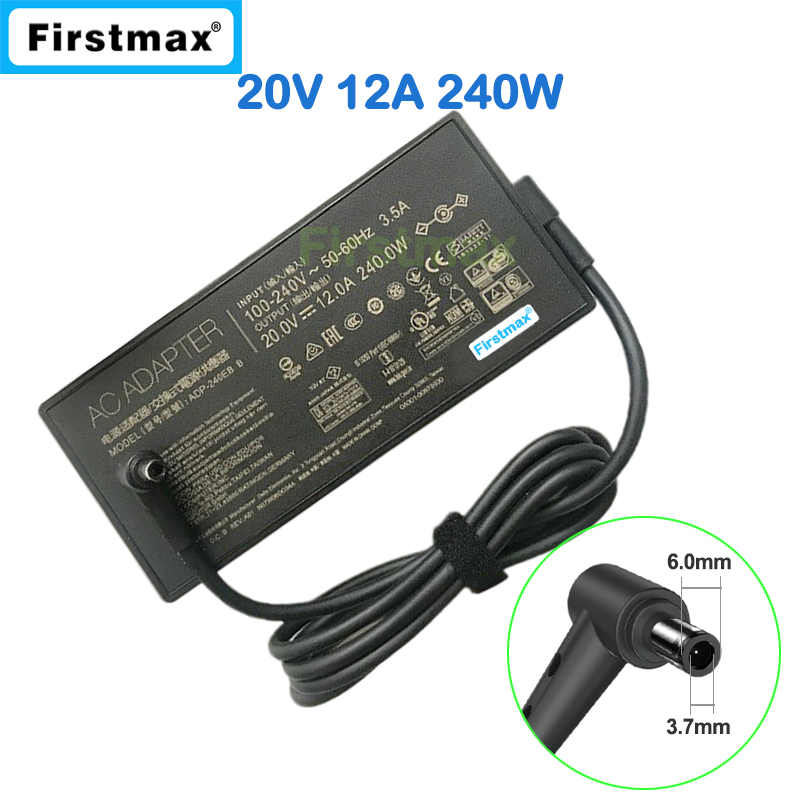 20V 12A 240W AC Adapter for As - Pc Gaming Asus 评论和价格