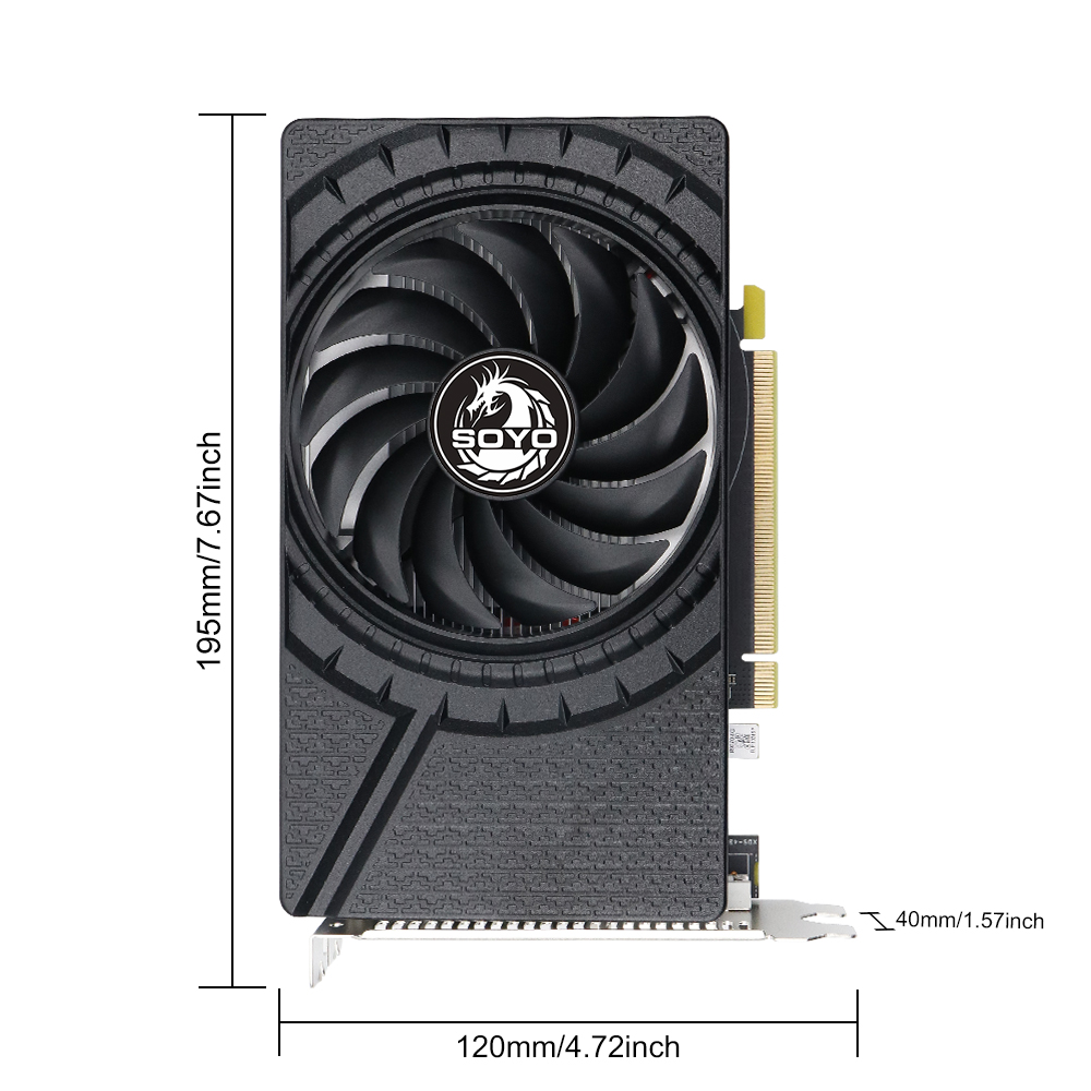 SOYO AMD Radeon R9 370 4GB GDD - Pc Gaming Ff 评论和价格