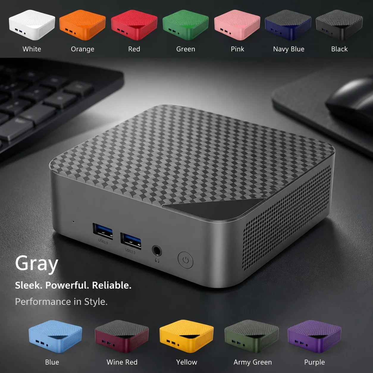 Stylish Compact Mini PC Intel  - Pc Gaming Video 评论和价格