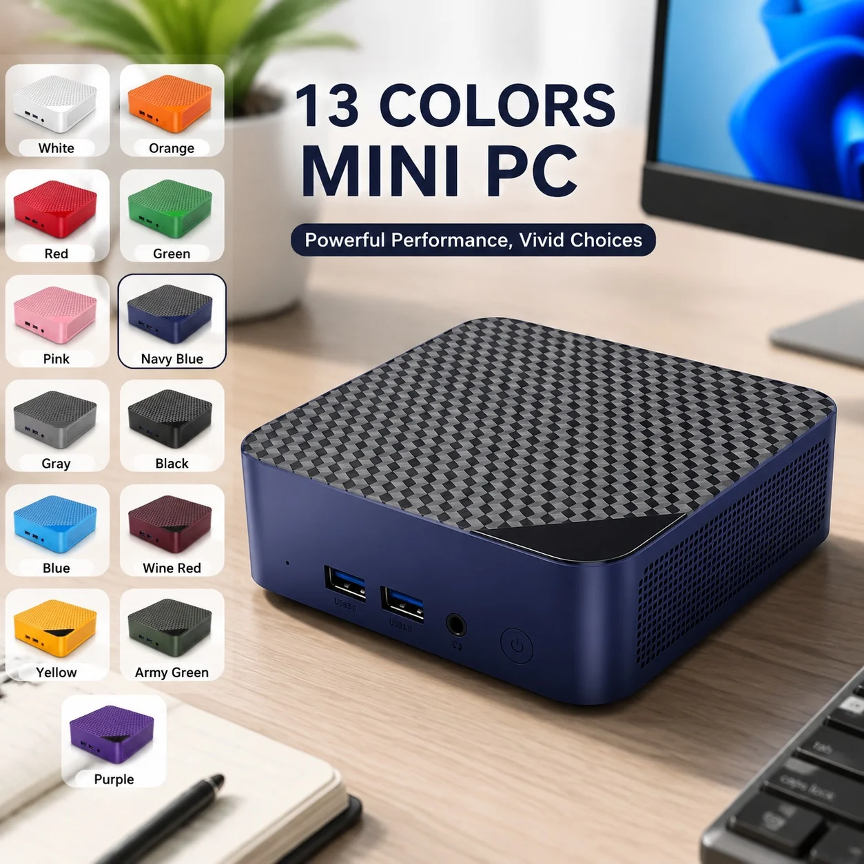 Stylish Compact Mini PC Intel  - Pc Gaming Video 评论和价格