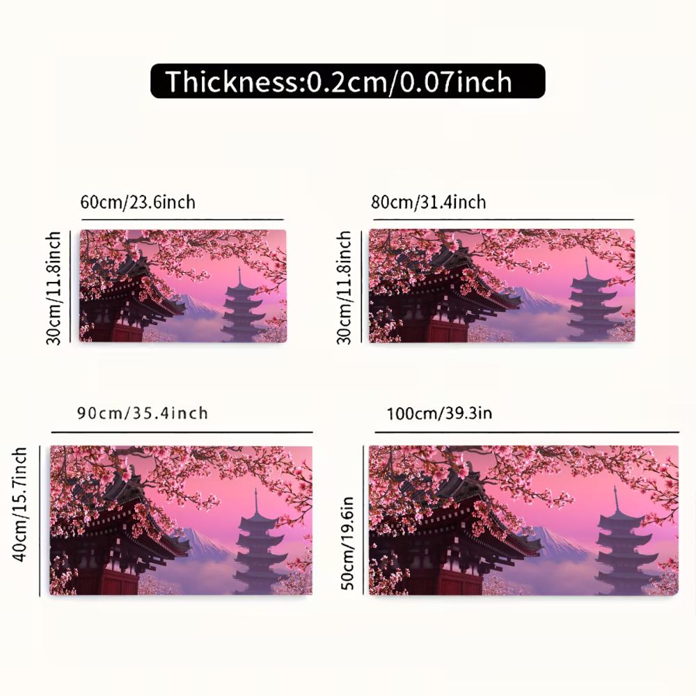 Scenery Japan large mouse pad  - Japan Pc Gaming 评论和价格