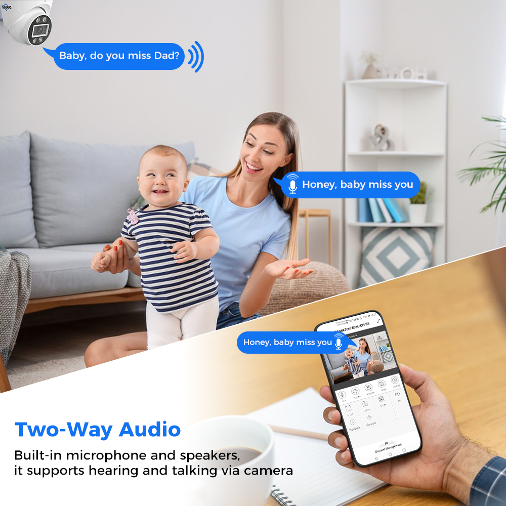 Hiseeu 5MP 8MP 4K POE IP Camer - Webcam 4K 评论和价格