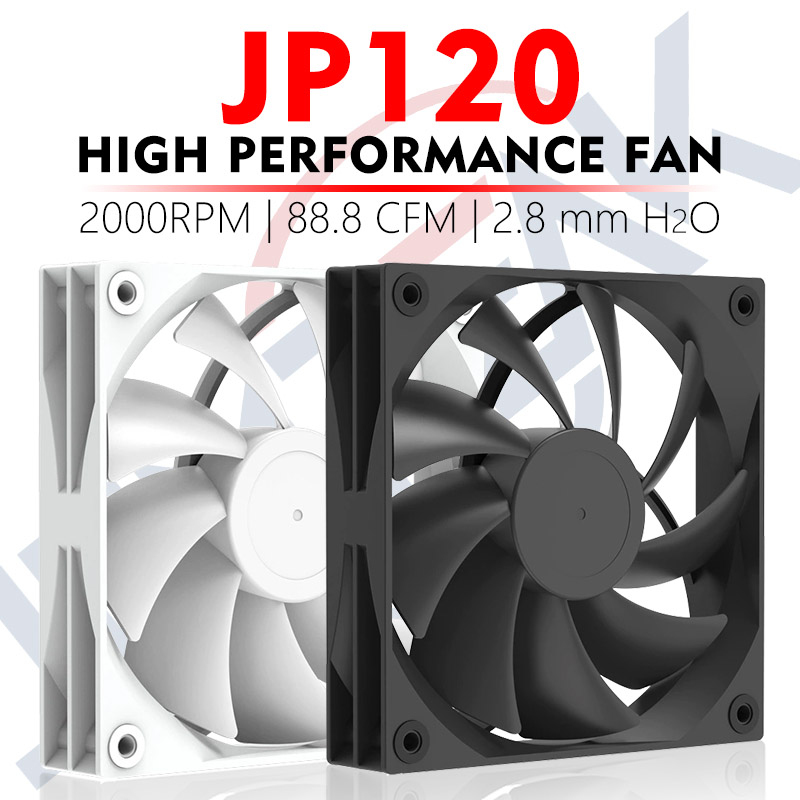 JUMPEAK JP120 120mm Fan 2000RP - Pc Gaming Ff 评论和价格