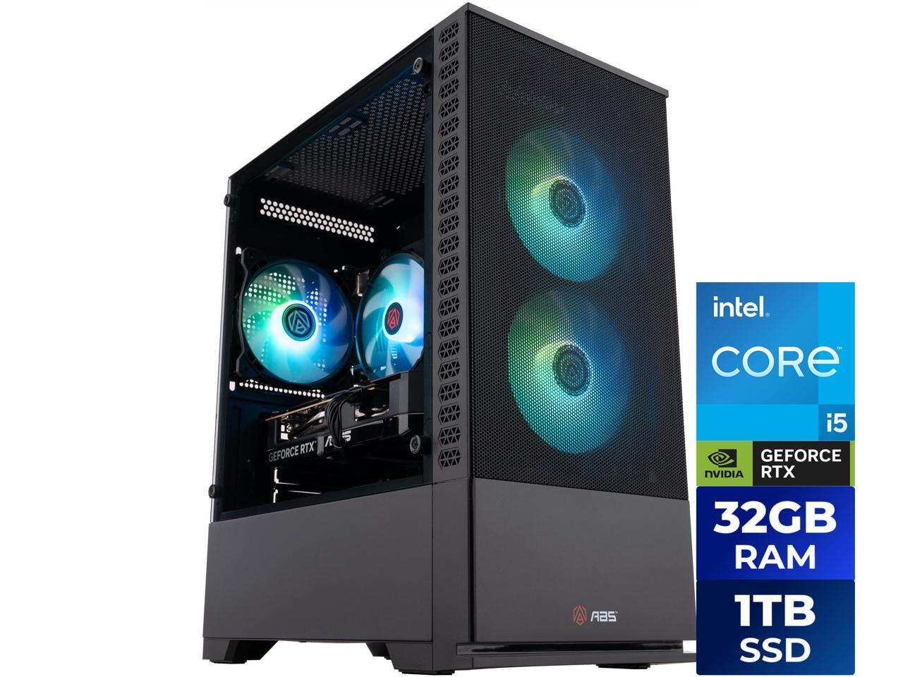 ABS Cyclone Aqua Prebuilt Gami - Pc Gaming Intel Core I5 评论和价格