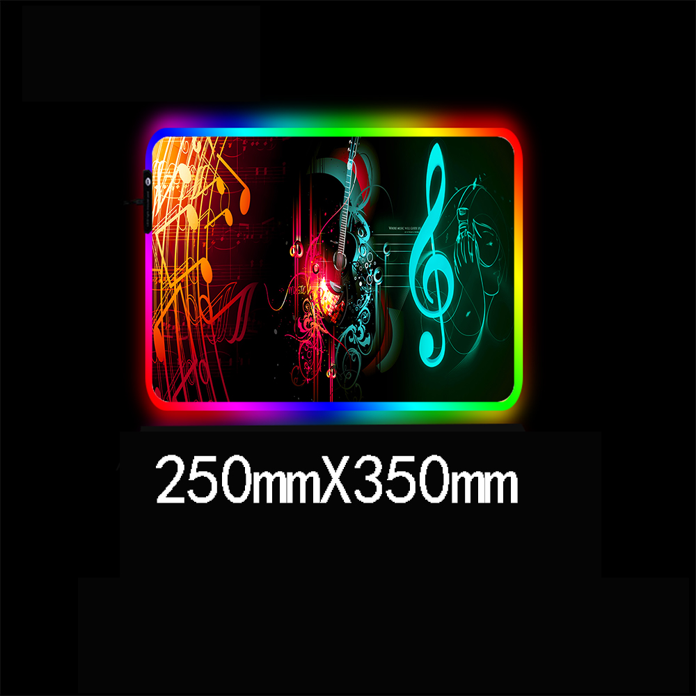 Musical Note Gaming Mouse Pad  - Pc Gaming Cs2 评论和价格