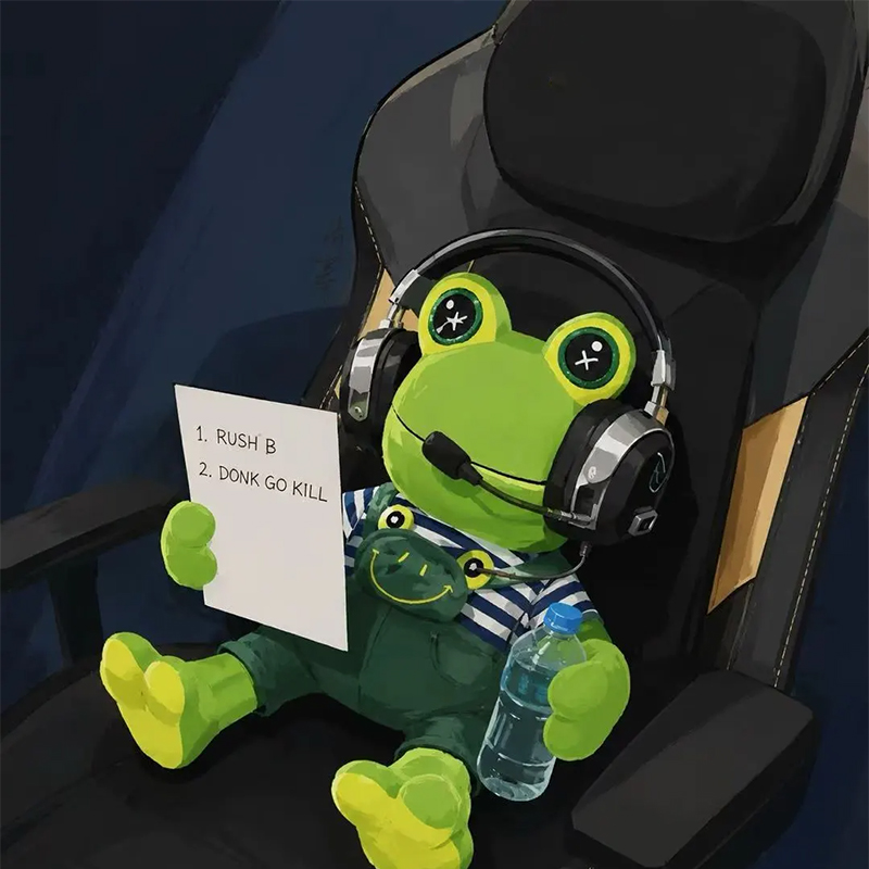 Jab Jabich Green Frog Plush Do - Pc Gaming Cs2 评论和价格