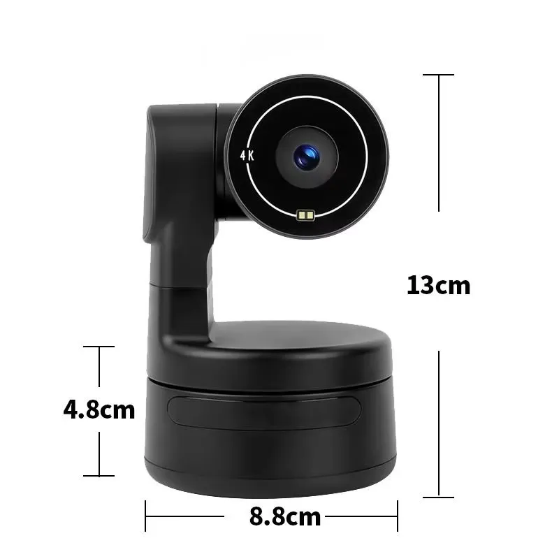 Tiny 4K PTZ Webcam For PC, AI  - Webcam 4K 评论和价格