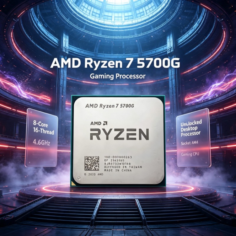 AMD Ryzen 7 5700G AM4 CPU 7nm  - Amd Cpu Ryzen 7 评论和价格