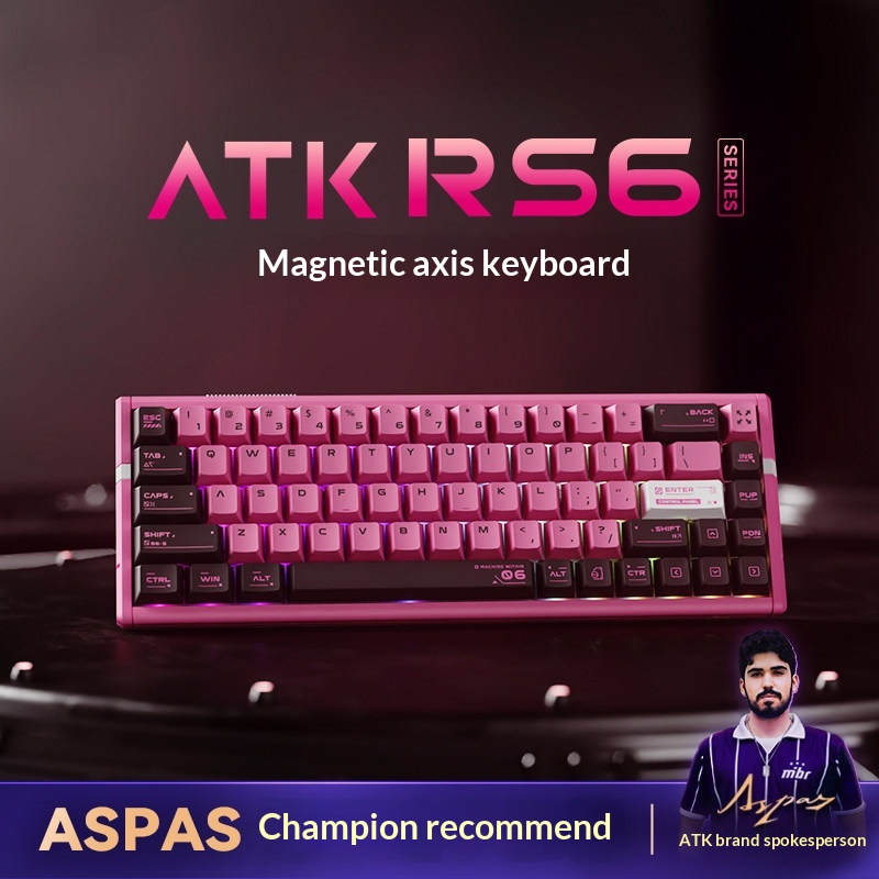 ATK RS6 Aluminum Hall Effect M - Pc Gaming Cs2 评论和价格