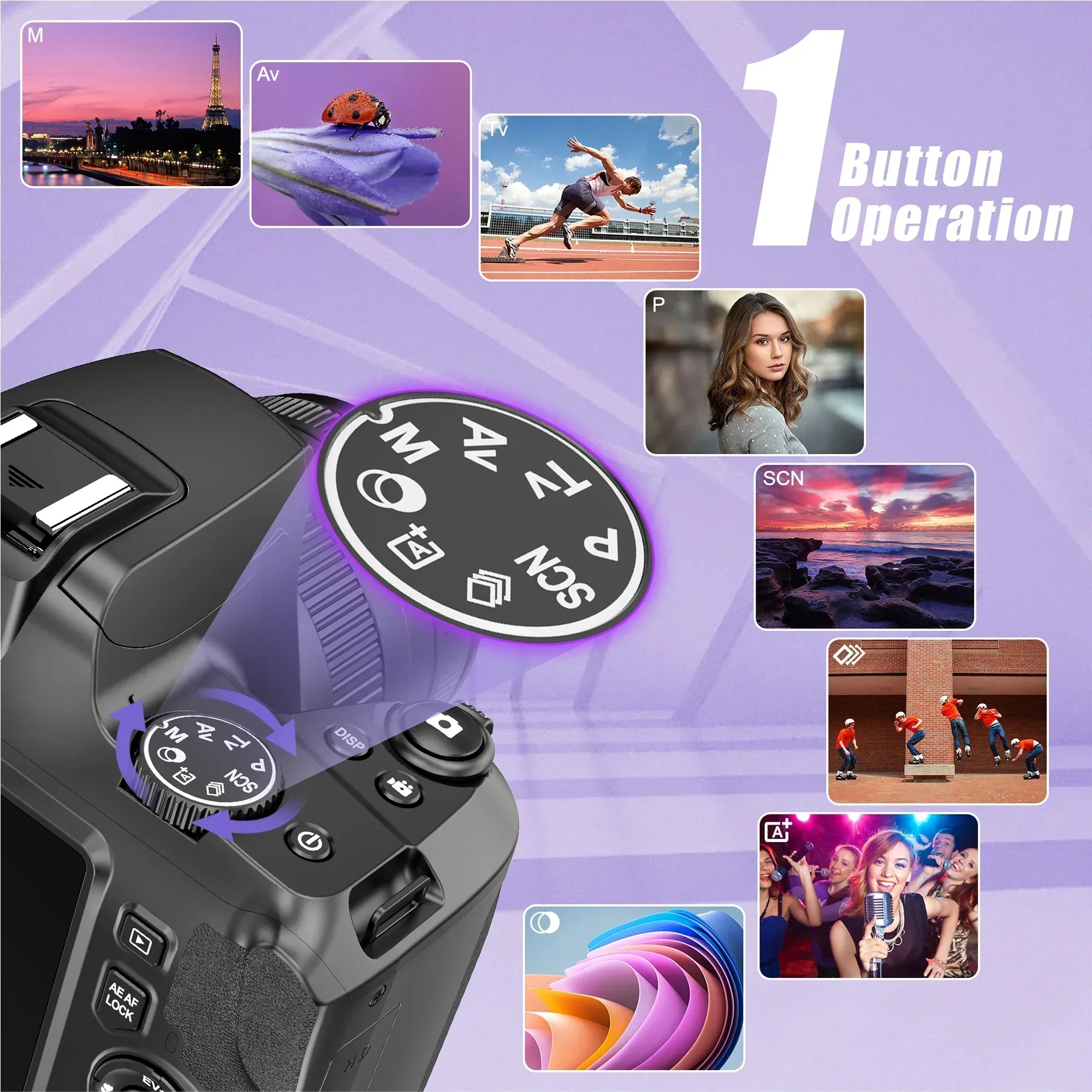 4K Digital Camera for Photogra - Webcam 4K 评论和价格