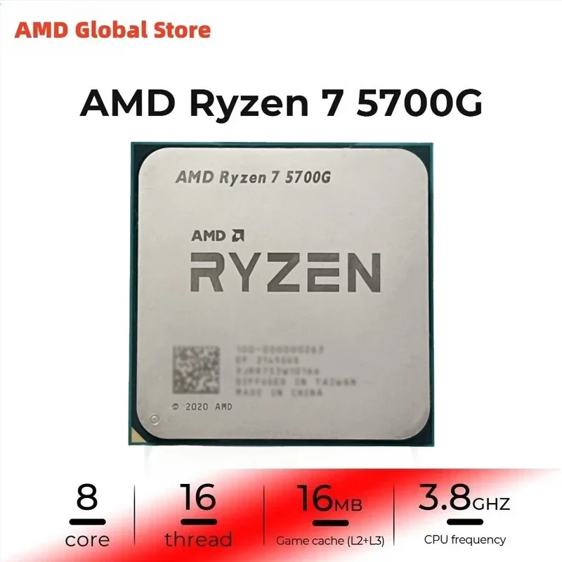 AMD Ryzen 7 5700G CPU AMD R7 5 - Amd Cpu Ryzen 7 评论和价格