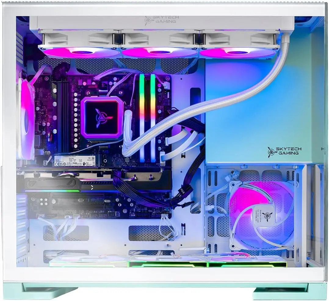 Skytech Gaming Aqua Desktop Pc - Pc Gaming Nvidia 5080 评论和价格
