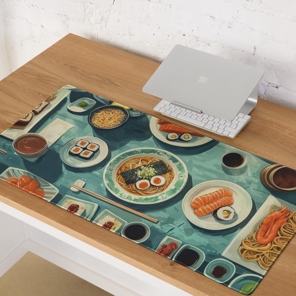 Japanese Ramen Sushi Mouse Pad - Japan Pc Gaming 评论和价格