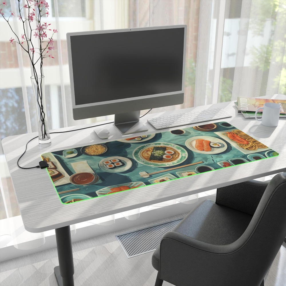Japanese Ramen Sushi Mouse Pad - Japan Pc Gaming 评论和价格