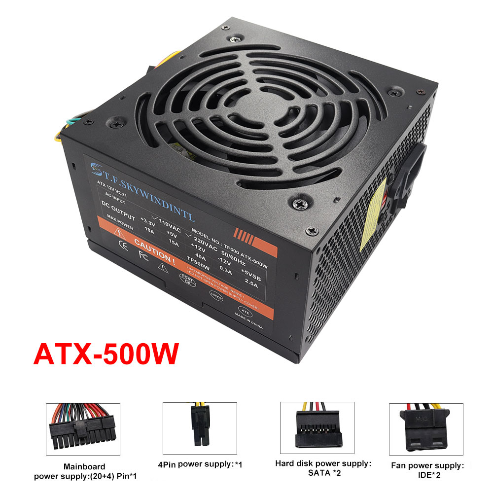 Cheap 500W Black ATX Desktop G - Pc Gaming Ff 评论和价格