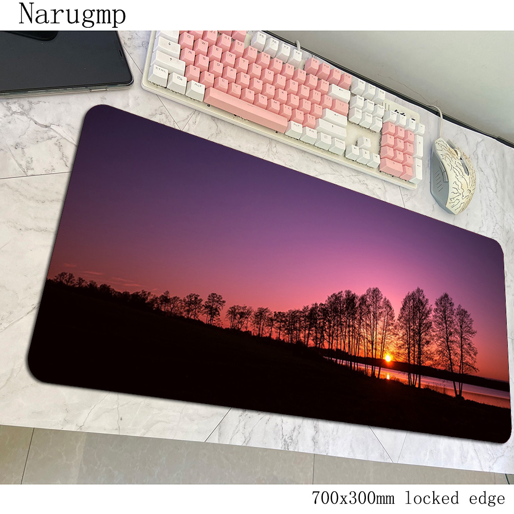 Sunset Mouse Pad Beautiful Ani - Pc Gaming World Of Warcraft 评论和价格