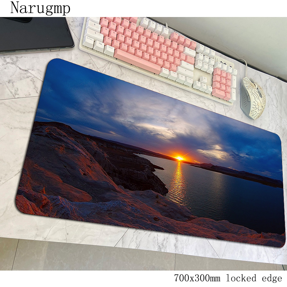 Sunset Mouse Pad Beautiful Ani - Pc Gaming World Of Warcraft 评论和价格