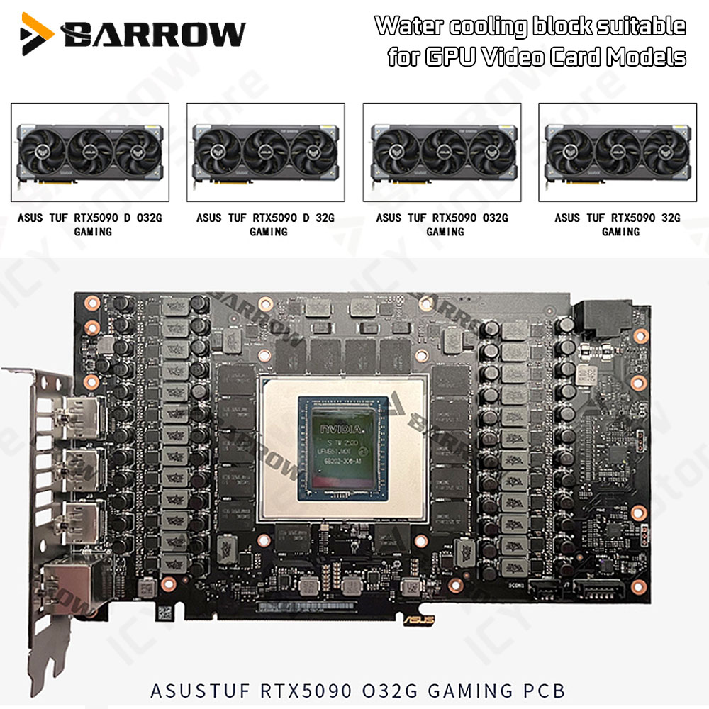 Barrow Display Card Water Cool - Pc Gaming Asus 评论和价格