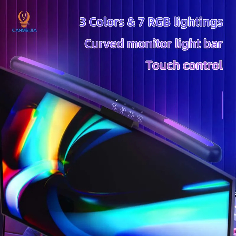 Curved LED Monitor Light Bar U - Pc Gaming Sultan 评论和价格