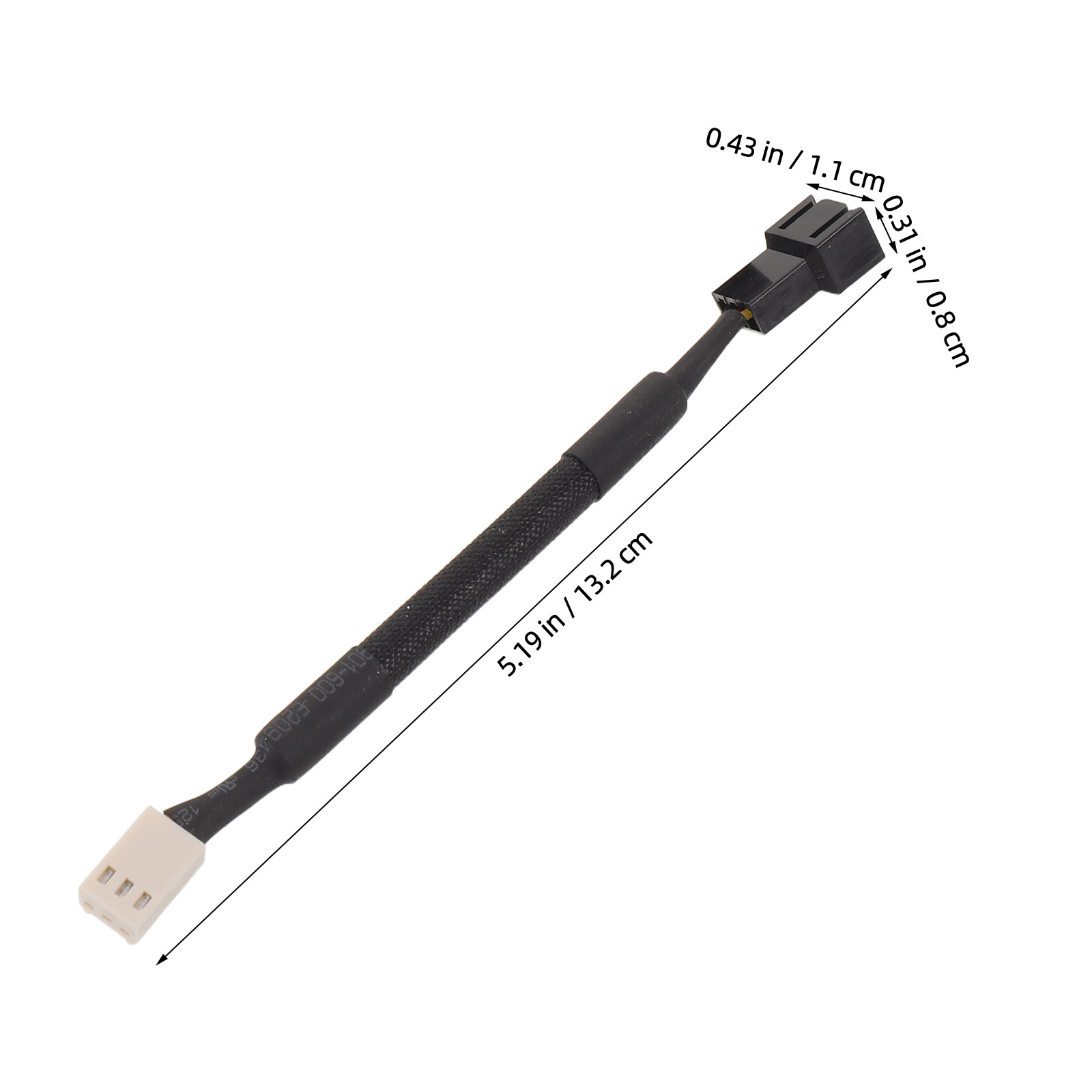 5Pcs 3 Pin Pc Fan Extension Ca - Pc Gaming Ff 评论和价格