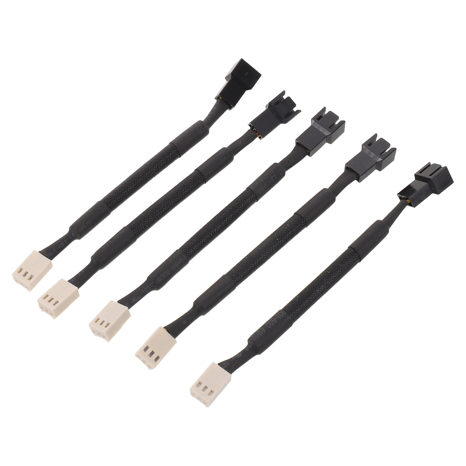 5Pcs 3 Pin Pc Fan Extension Ca - Pc Gaming Ff 评论和价格